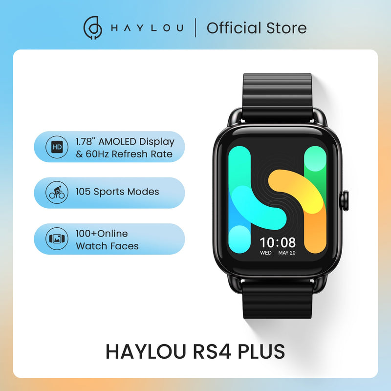 Smartwatch Haylou RS4 para homens e mulheres