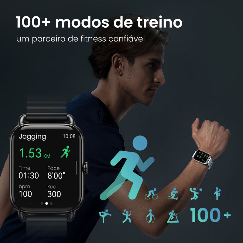 Smartwatch Haylou RS4 para homens e mulheres